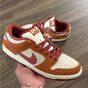 Nike Sb Dunk Low Pro Dark Russet Cedar Men’s 10